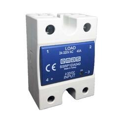 Emas - EMAS 40A SOLİD STATE RÖLE INPUT 4-32VDC, OUTPUT 50-480VAC SSRP1DB040