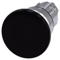 Siemens - SIEMENS 40MM METAL SİYAH MANTAR BUTON SIRIUS ACT 4011209966758