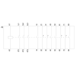 SIEMENS 450KW 820A 230V AC 4NO 4NC BOY14 ÜÇ FAZLI GÜÇ KONTAKTÖRÜ 4011209044517 - Thumbnail