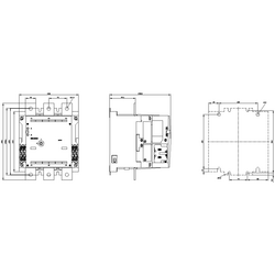 SIEMENS 450KW 820A 230V AC 4NO 4NC BOY14 ÜÇ FAZLI GÜÇ KONTAKTÖRÜ 4011209044517 - Thumbnail