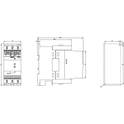 SIEMENS 45KW 80A SIRIUS SOFTSTARTER 4011209719064