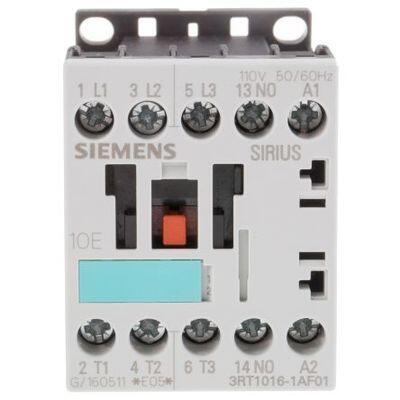 SIEMENS 4KW 9A 110VAC 1NO SIRIUS KONTAKTÖR VİDA BAĞLANTILI 4011209272668