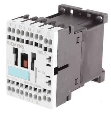 SIEMENS 4KW 9A 24VDC 1NC SIRIUS KONTAKTÖR CAGE CLAMP 4011209296510