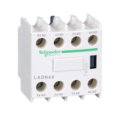 Schneider Electric - SCHNEIDER ELECTRIC ANİ YARDIMCI KONTAK BLOĞU 4NA LC1D-LC1F VE CAD İÇİN 3389110384437