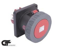 TP Electric - TP ELECTRIC 4X125 A IP67 DÜZ MAKİNA PRİZİ(GT PİLOT KONTAKLI) 8693151656893