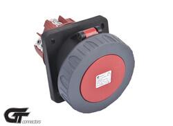 TP Electric - TP ELECTRIC 4X125AMP IP67 KAPAKLI MAKİNA PRİZİ EĞİK GT PİLOTLU 8693151657616