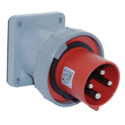 TP Electric - TP ELECTRIC KAPAKLI VİDA BAĞLANTILI MAKİNA FİŞİ 4X125AMP IP67 8693151337068