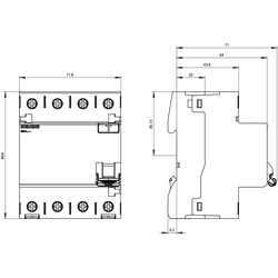 SIEMENS 5SV4642-0 3X25A 300MA 3F+N TİP-AC KAÇAK AKIM RÖLESİ 4001869428000 - Thumbnail