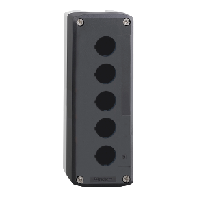 SCHNEIDER ELECTRIC 5 DELİKLİ BUTON KUTUSU AÇIK GRİ TABAN KOYU GRİ KAPAK 3389110114843