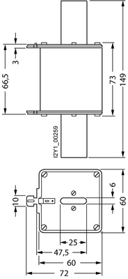 SIEMENS 500A BOY 2 SITOR SİGORTA 690V AC GR-GS 4011209169005