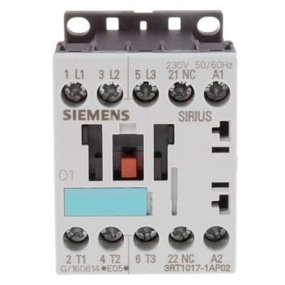SIEMENS 5.5KW 12A 220VAC 1NC SIRIUS KONTAKTÖR VİDA BAĞLANTILI 4011209272859