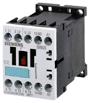 SIEMENS 5.5KW 12A 220VAC 1NO SIRIUS KONTAKTÖR VİDA BAĞLANTILI 4011209272842