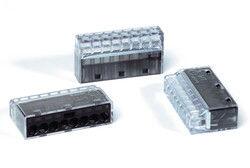 KARDEŞ ELEKTRİK 5 Lİ BUAT KLEMENSİ ŞEFFAF - MAVİ 1 KUTU = 75 ADET 4031026268798