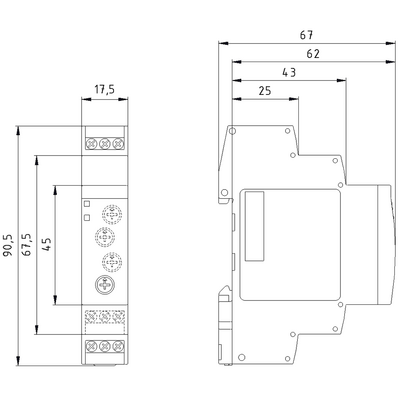 SIEMENS ZAMAN RÖLESİ ÇEKMEDE GECİKMELİ 5H-100H 4011209777354