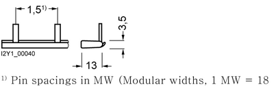 SIEMENS MÜŞTEREK OTOMAT BARASI 1FAZ+1 , 5SL , 5SY 4001869209234