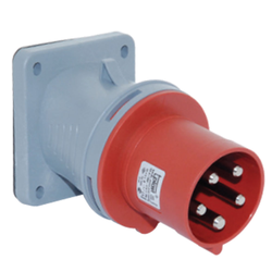 TP Electric - TP ELECTRIC 5X63A / IP44 MAKİNE FİŞİ (EĞİK) 8693151333060