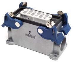 Emas - EMAS 6 KONTAKLI 35A DUVAR PRİZİ YANDAN KİLİTLEMELİ EBM606PD14