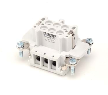 EMAS 6 KUTUPLU ÇEKİRDEK PRİZ EB006CP00