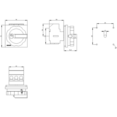 SIEMENS 63A 22KW ACİL STOP ŞALTERİ ÖNDEN TESPİTLİ 4011209403338