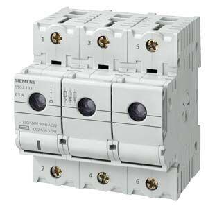 SIEMENS MİNİZED SİGORTA GÖVDESİ D02 , 3F+N 63A 4001869319278