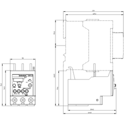 SIEMENS TERMİK RÖLE BOY 2 VİDALI 70-80A 4011209916791 - Thumbnail