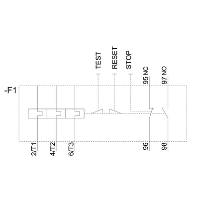 SIEMENS TERMİK RÖLE BOY 3 VİDALI 80-100A 4047621012926
