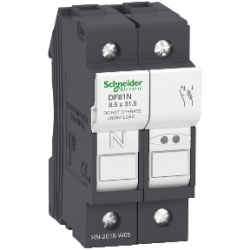 Schneider Electric - SCHNEIDER ELECTRIC 8.5X31.5MM KARTUŞ SİGORTA YUVASI 1P 25A 3389119407106