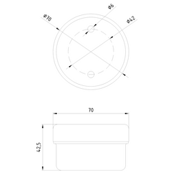 SIEMENS BRAKET VE ZEMİNE MONTAJ BAĞL. 70 MM 4011209498471 - Thumbnail