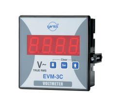 Entes - ENTES 96X96 VOLTMETRE KONTAK ÇIKIŞLI MAX MİN PANO TİPİ M0025 8699421406939