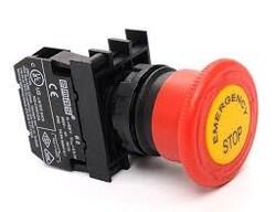 Emas - EMAS ACİL STOP MANTAR 40MM-EMERGENCY ETİKETLİ B200E-E B200EE