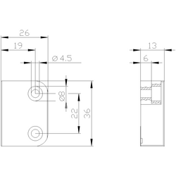 SIEMENS MANYETİK EMNİYET ŞALTER AKTUATÖR IP67 KODLU 4047621002743 - Thumbnail