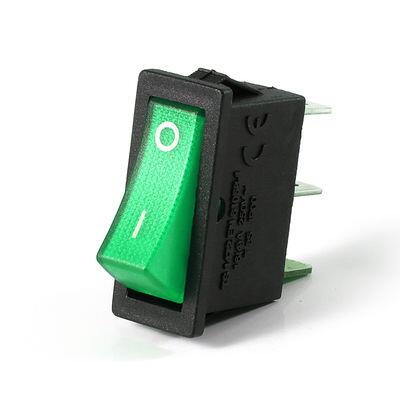 EMAS ANAHTAR 30*11 MM SİYAH GÖVDELİ YEŞİL 0-1 IŞIKLI A21B1Y11