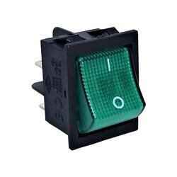 Emas - EMAS ANAHTAR 30*22 MM SİYAH GÖVDELİ YEŞİL 0-1 IŞIKLI A14B1Y11