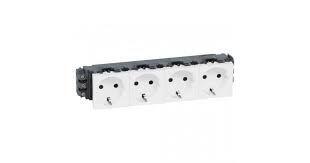 LEGRAND ARMADA 4XDLP TOPRAKLI PRİZ BEYAZ 3245060776046