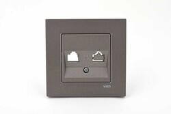 Viko - VIKO ARTLİNE ANTRASİT DATA/NUMERİS KAPAK Viko - VIKO ARTLİNE ANTRASİT DATA/NUMERİS KAPAK