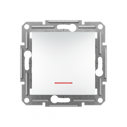 Schneider Electric - SCHNEIDER ELECTRIC EPH1670121 ASFORA BEYAZ IŞIKLI LİHT BUTON (ÇERÇEVESİZ) 3606480986963