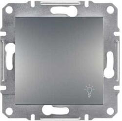 Schneider Electric - SCHNEIDER ELECTRIC EPH0900162 ASFORA ÇELİK IŞIK İŞARETLİ LIGHT ANAHTAR (ÇERÇEVESİZ)