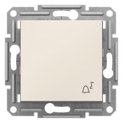 Schneider Electric - SCHNEIDER ELECTRIC EPH0870123 ASFORA KREM ZİL İŞARETLİ LIGHT ANAHTAR (ÇERÇEVESİZ)