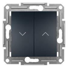 Schneider Electric - SCHNEIDER ELECTRIC EPH1300171 ASFORA ANTRASİT JALUZİ ANAHTAR (ÇERÇEVESİZ) 3606480728280