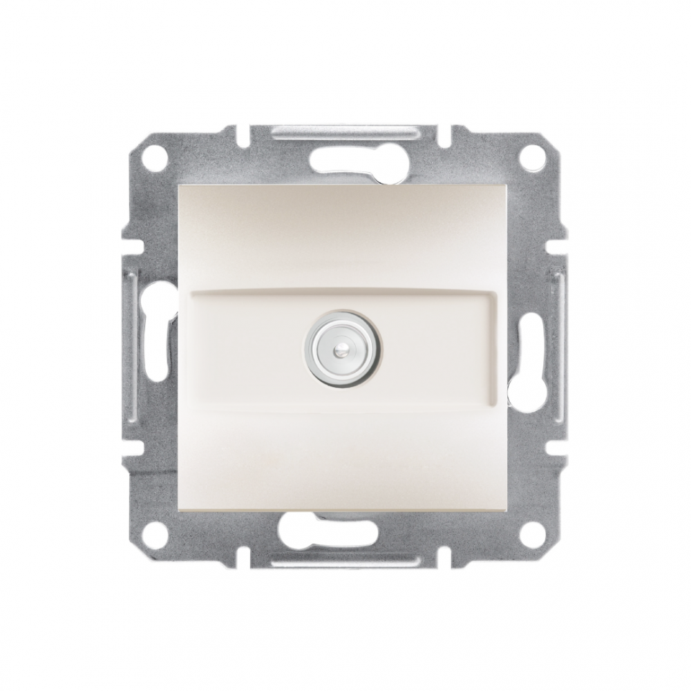 Schneider Electric - SCHNEIDER ELECTRIC EPH3270323 ASFORA KREM TV PRİZİ 8DB GEÇİŞLİ