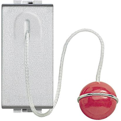 LEGRAND BTICINO 1P NO İPLİ BUTON 1 MODÜL ALÜMİNYUM