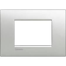 LEGRAND BTICINO LL AIR MONOCROME ALÜMİNYUM 3 MODÜL 8005543497265