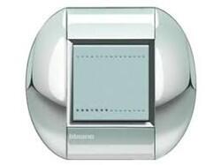 Bticino - LEGRAND BTICINO LL ELP. ÇERÇEVE 2M PARLAK KROM 8005543423141