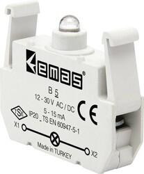 Emas - EMAS LEDLİ SİNYAL BLOK BEYAZ B5