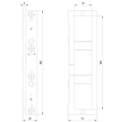 SIEMENS BARA SONLANDIRICI 60 MM 4011209181526