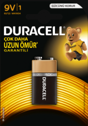 Duracell - DURACELL BASİC 9 V MN1604 PİL 2724290934446