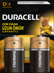 Duracell - DURACELL BASİC D MN1300 PİL 5000394076716