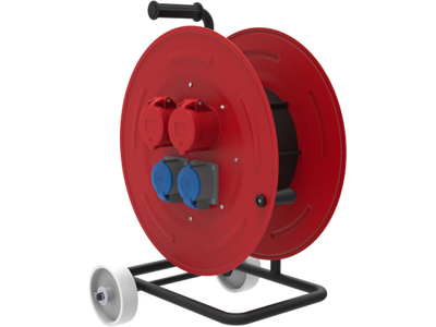 BEMİS 1X16-2 / 3X16-1 / 3X32 PRİZLİ METAL BOŞ MAKARA (5X2,5-100MT) 8698523940389