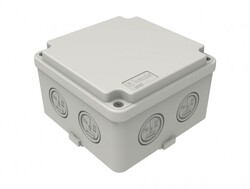 Bemis - BEMİS BB1-1231-0023 VİDALI KAPAK HALOJEN FREE PLASTİK BUAT IP44