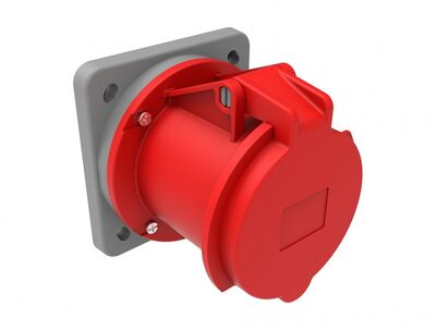 BEMİS BC1-4505-2413 CEE NORM 63A 380V 6H IP44 5K MAKİNE PRİZİ PİLOTSUZ 